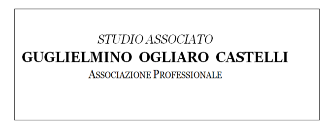 STUDIO ASSOCIATO GUGLIELMINO OGLIARO CASTELLI ASSOCIAZIONE PROFESSIONALE